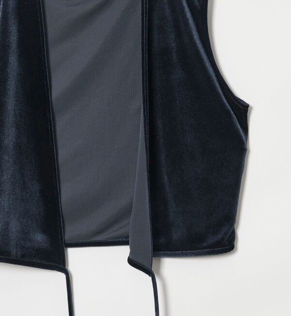 STEVEN ALAN「＜Steven Alan＞ベロア カシュクール ベスト」|ベスト・ジレ|