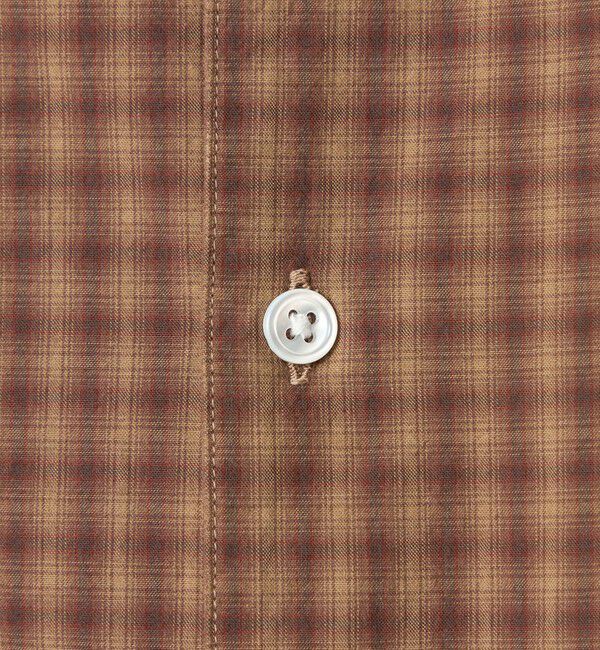 STEVEN ALAN「＜Steven Alan＞ 60 シック チェック オープンカラー シャツ」|シャツ・ブラウス|