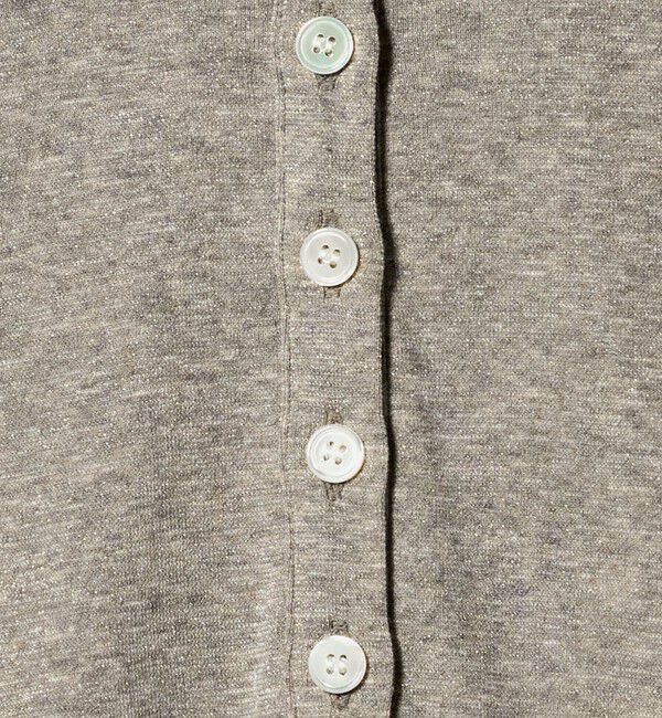 STEVEN ALAN「＜Steven Alan＞ラメ ジャージー ポロカットソー」|Tシャツ・カットソー|