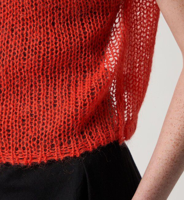 STEVEN ALAN「＜Steven Alan＞モヘヤ ミックス ニット ベスト」|ベスト・ジレ|