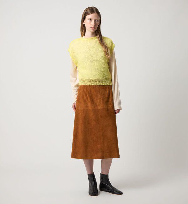 STEVEN ALAN「＜Steven Alan＞モヘヤ ミックス ニット ベスト」|ベスト・ジレ|