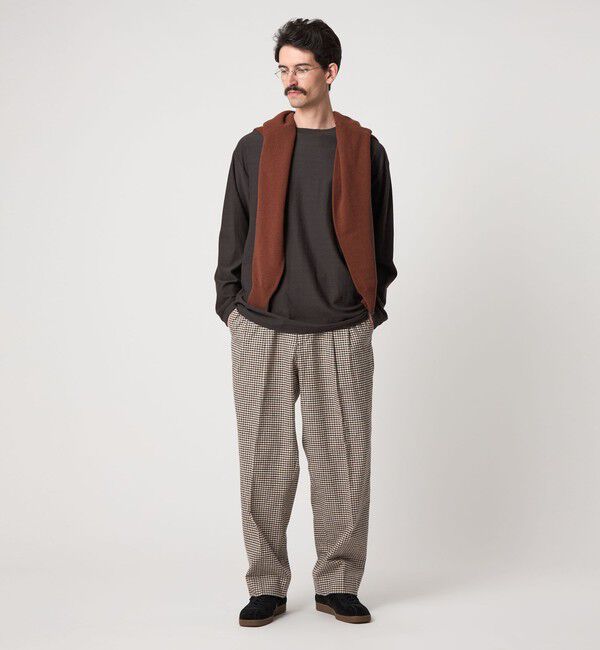 STEVEN ALAN「＜Steven Alan＞ オーガニックコットン アソート ボーダー ロングスリーブ Tシャツ BOLD」|Tシャツ・カットソー|