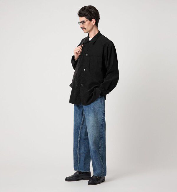 STEVEN ALAN「＜Steven Alan＞ マイクロ コーデュロイ オープンカラー オーバー シャツ」|シャツ・ブラウス|