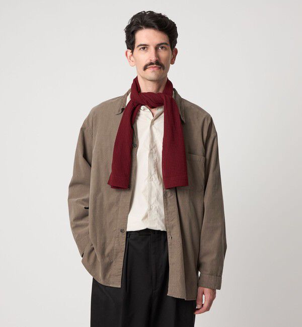 STEVEN ALAN「＜Steven Alan＞ マイクロ コーデュロイ オープンカラー オーバー シャツ」|シャツ・ブラウス|MOCA