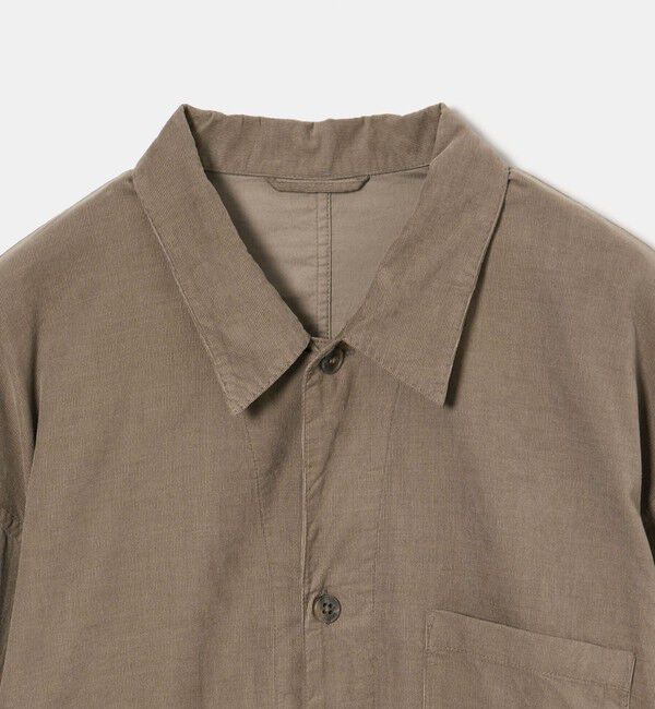 STEVEN ALAN「＜Steven Alan＞ マイクロ コーデュロイ オープンカラー オーバー シャツ」|シャツ・ブラウス|