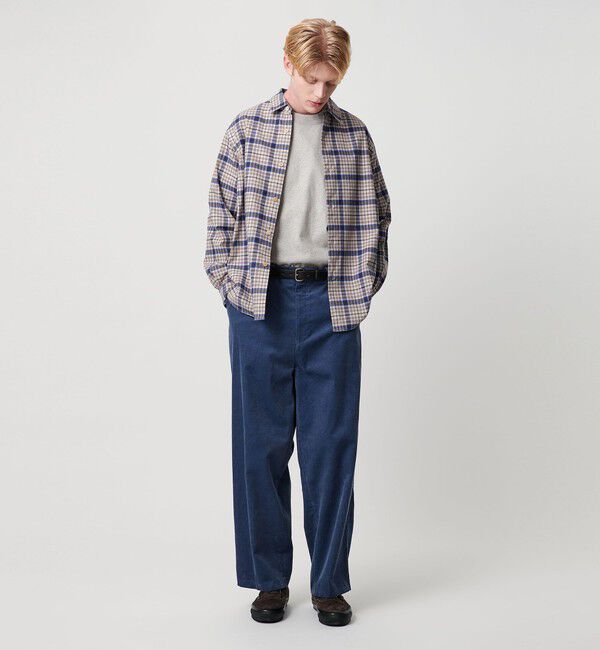 BEAUTY&YOUTH UNITED ARROWS「H/COUNT VYL チェックレギュラーシャツ FORM型」|シャツ・ブラウス|