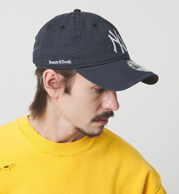 BEAUTY&YOUTH UNITED ARROWS「【別注】＜NEW ERA＞9TWENTY ウォッシュ加工 キャップ」|キャップ・キャスケット|