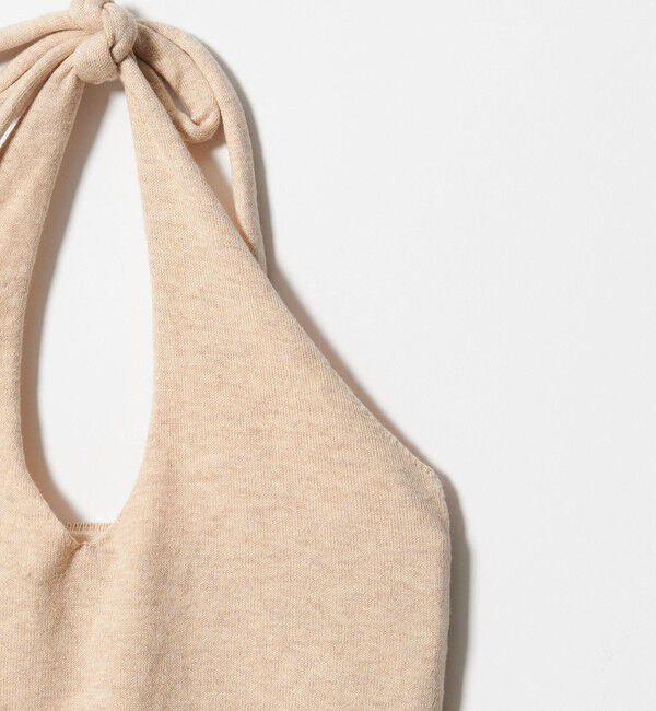 ATTISESSION「＜ATTISESSION＞ホルターネック ニット トップス」|キャミソール|