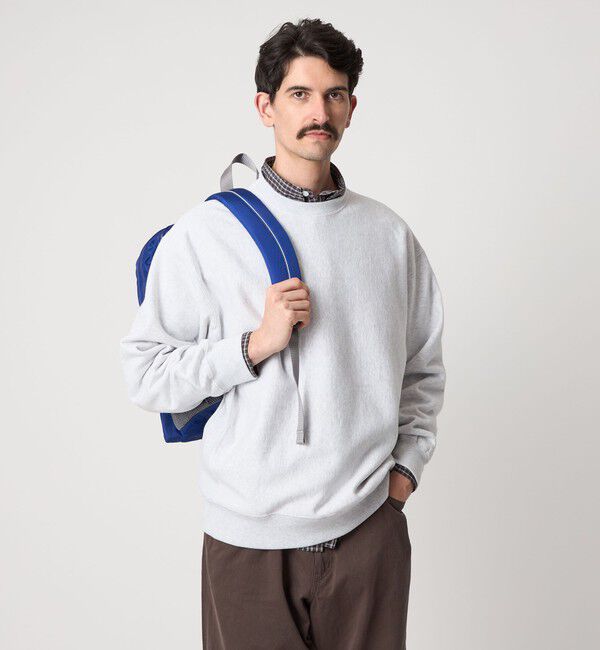 STEVEN ALAN「＜Steven Alan＞ キモウ ウラケ セットイン クルーネック スウェット」|スウェット・ジャージ|