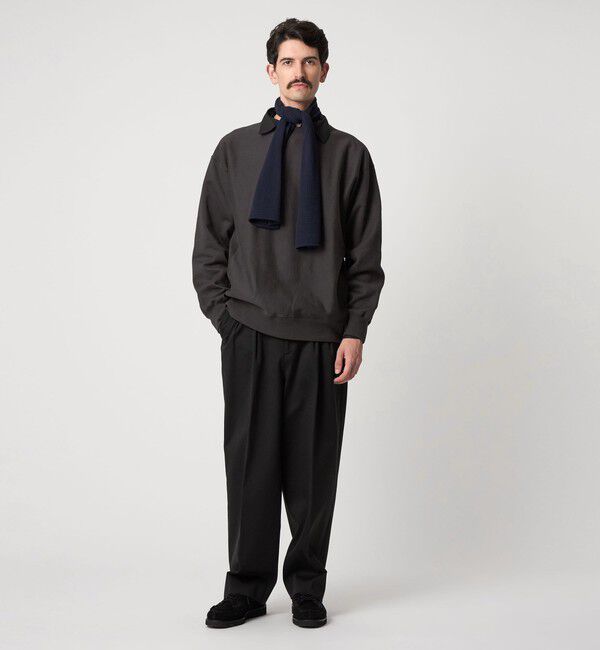 STEVEN ALAN「＜Steven Alan＞ キモウ ウラケ セットイン クルーネック スウェット」|スウェット・ジャージ|