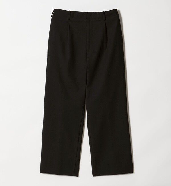 BEAUTY&YOUTH UNITED ARROWS「ダブル TR 1P イージーパンツ 伸縮性あり」|チノ|BLACK