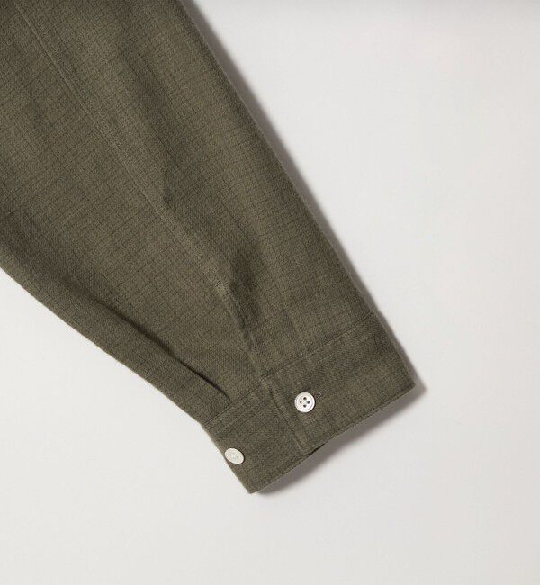 STEVEN ALAN「＜Steven Alan＞ ネル マイクロチェック オープンカラー シャツ BOX」|シャツ・ブラウス|