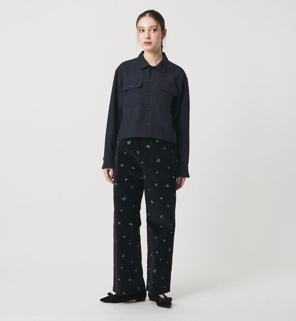 BEAUTY&YOUTH UNITED ARROWS「【WEB限定】ポリエステル ワイドショートシャツ」|シャツ・ブラウス|