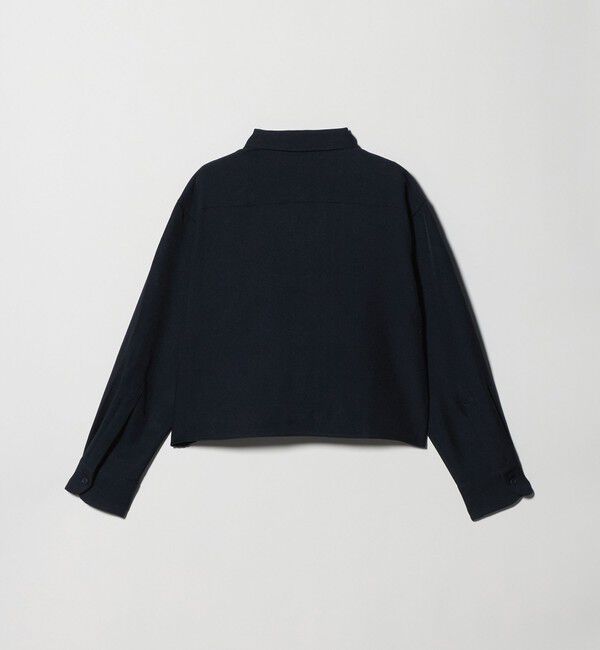 BEAUTY&YOUTH UNITED ARROWS「【WEB限定】ポリエステル ワイドショートシャツ」|シャツ・ブラウス|