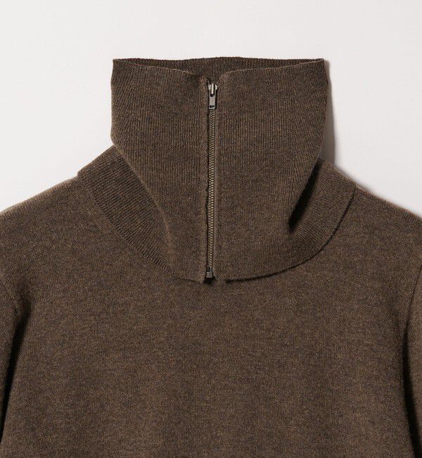 ATTISESSION「＜ATTISESSION＞ウールカシミヤ クルーネックニット＆ネックウォーマー」|ニット・セーター|