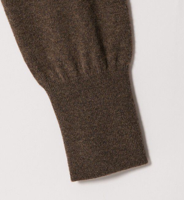 ATTISESSION「＜ATTISESSION＞ウールカシミヤ クルーネックニット＆ネックウォーマー」|ニット・セーター|