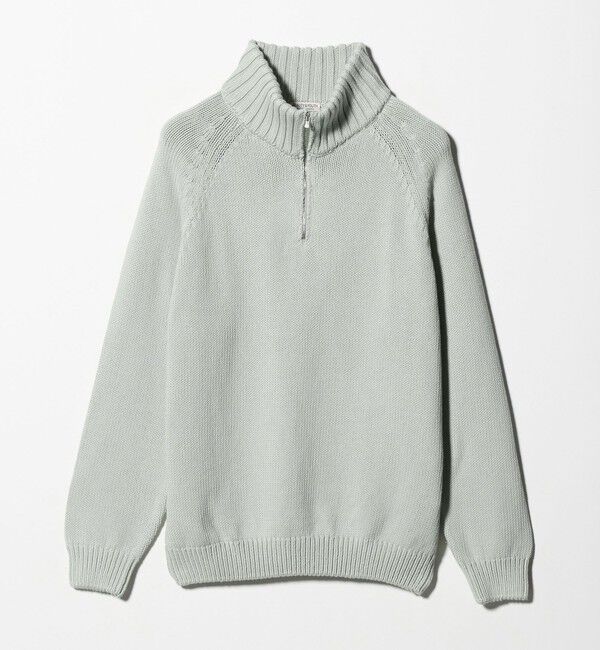 BEAUTY&YOUTH UNITED ARROWS「コード ヤーン ハーフ ジップ ニット ウォッシャブル」|ニット・セーター|