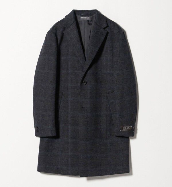 BEAUTY&YOUTH UNITED ARROWS「120S メルトン チェック チェスターコート」|その他|