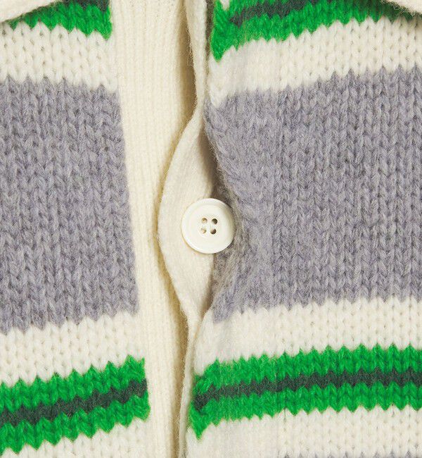 California General Store「＜CGS.＞ボーダー ニット ポロシャツ」|ニット・セーター|