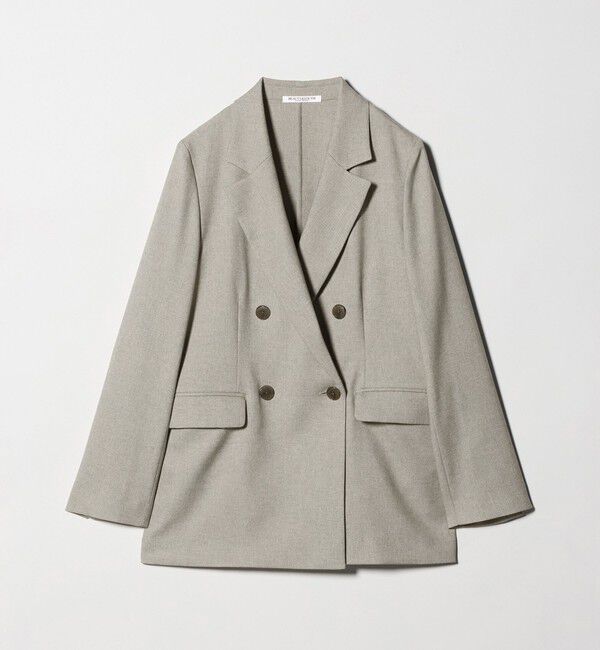 BEAUTY&YOUTH UNITED ARROWS「リネンライク ダブルジャケット」|テーラードジャケット|