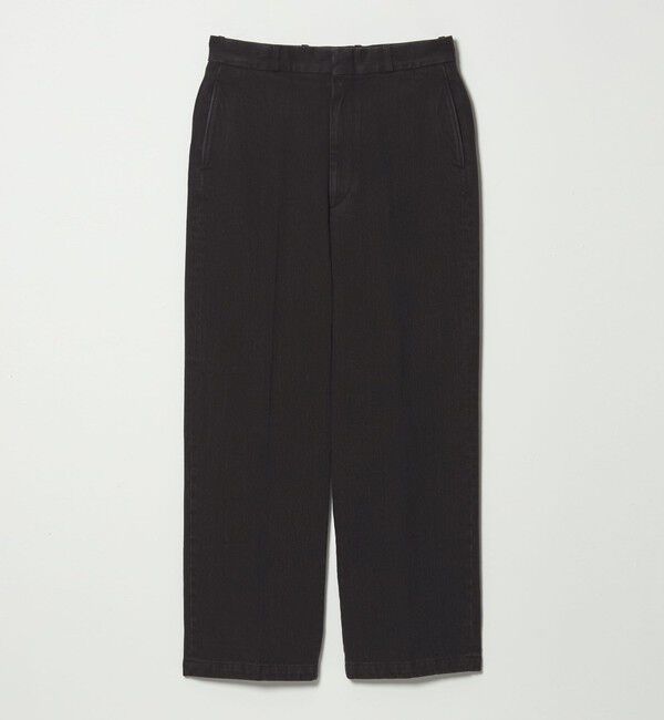 STEVEN ALAN「＜Steven Alan＞ バックサテン M1 TYPEIII パンツ」|チノ|BLACK