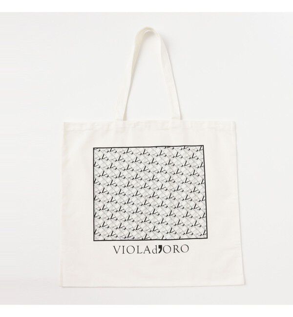 Demi-Luxe BEAMS 「VIOLAd&rsquo;ORO / エコファー ハーフムーン バッグ」|トートバッグ|