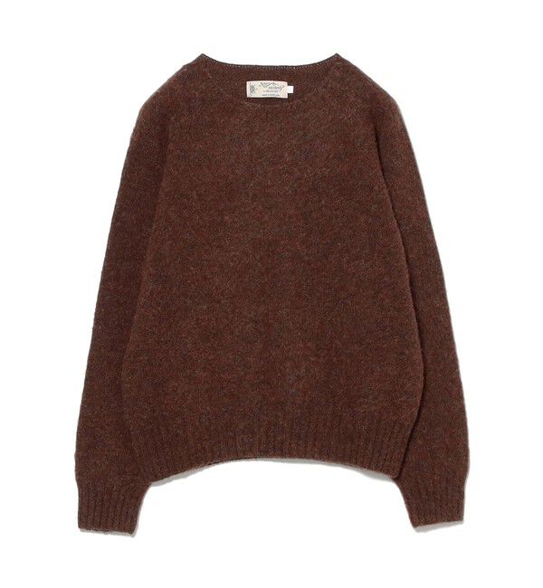 BEAMSBOY「【別注】Nor&rsquo;Easterly / シェットランド シャギー クルーネック 25FW」|ニット・セーター|