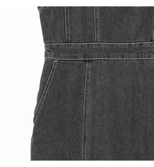 Ray BEAMS 「デニム タイト キャミ ワンピース」|ワンピース|