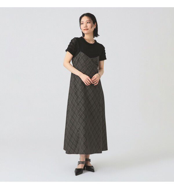 Ray BEAMS 「プリント キャミ ワンピース」|ワンピース|CHECK
