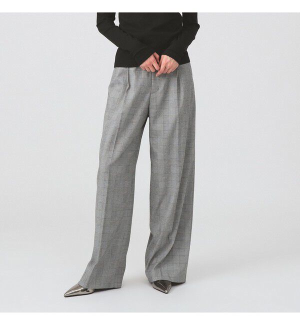 Ray BEAMS 「1タック ワイド パンツ」|チノ|