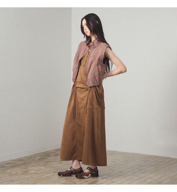 Ray BEAMS 「スタンドカラー ジップ ベスト」|ベスト・ジレ|