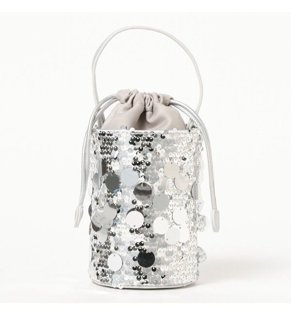 Ray BEAMS 「blicenscell / sequin buscket バッグ」|ハンドバッグ|