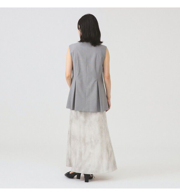 Ray BEAMS 「RBS / ヘリンボーン タック ジレ」|ベスト・ジレ|