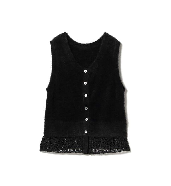 Ray BEAMS 「シャギー メッシュ ベスト」|ベスト・ジレ|