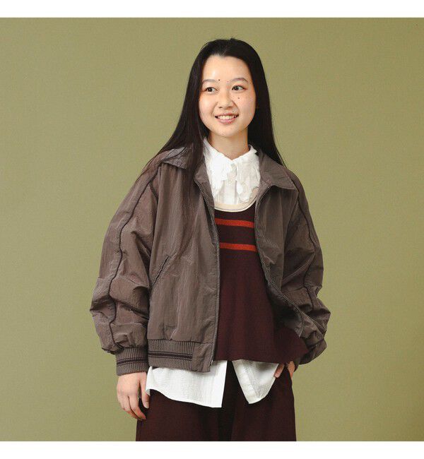 BEAMSBOY「バーシティー ブルゾン」|ブルゾン・スタジャン|