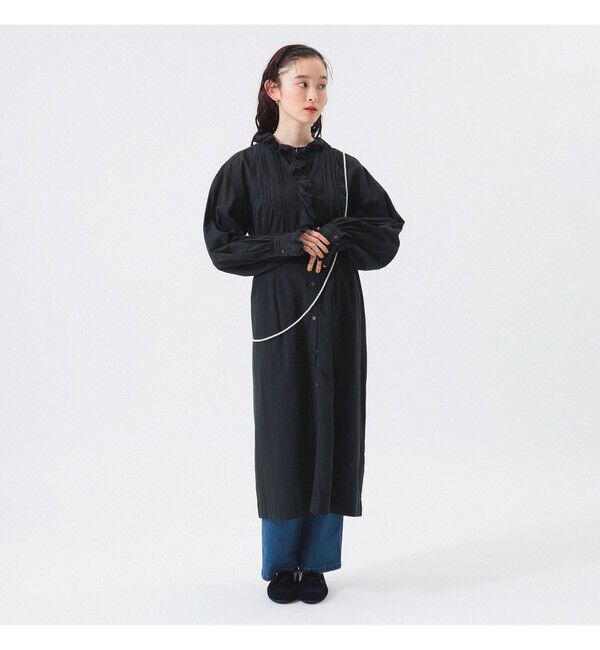 BEAMSBOY「ユーロ ヴィンテージ フリル ワンピース」|ワンピース|