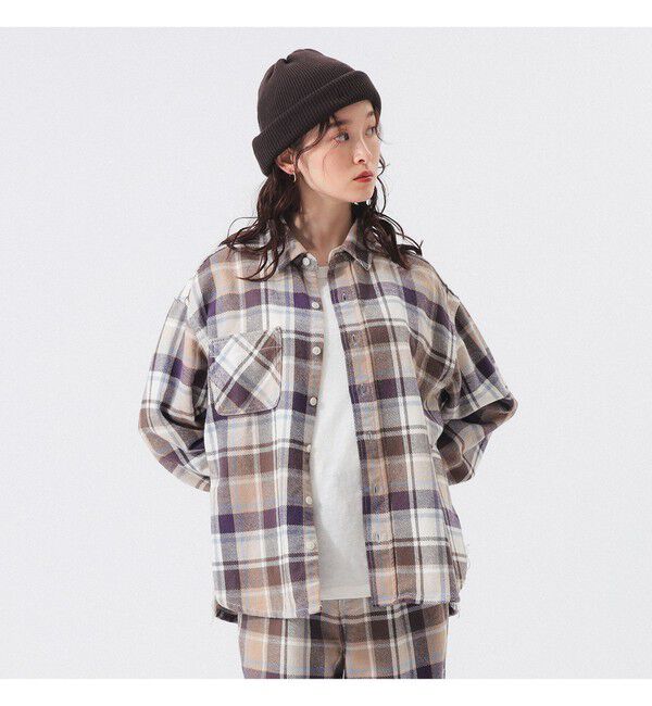 BEAMSBOY「ワーク チェック シャツ」|シャツ・ブラウス|