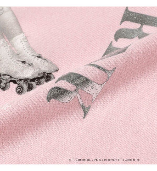 Ray BEAMS 「【別注】GOOD ROCK SPEED / LIFE PC 箔プリント Tシャツ」|Tシャツ・カットソー|