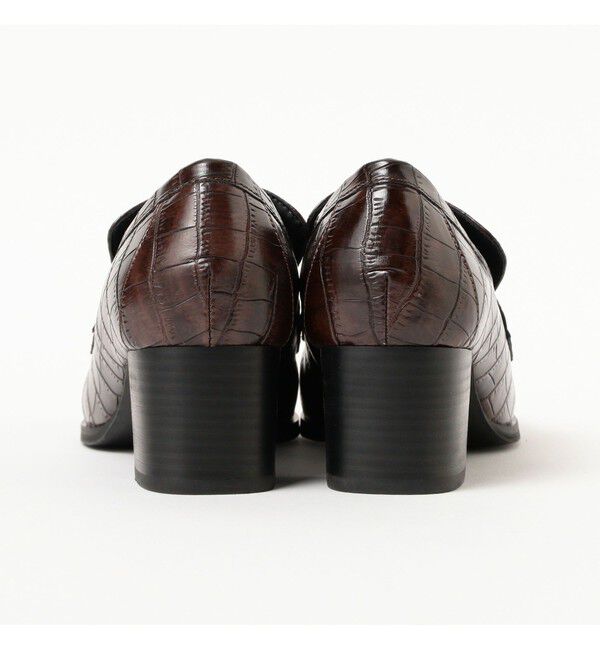 Ray BEAMS 「スタック ヒール ビット ローファー」|その他|