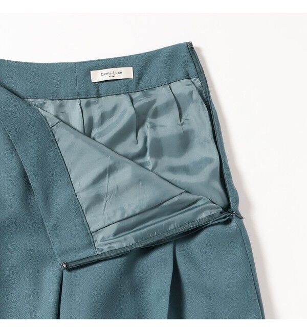 Demi-Luxe BEAMS 「ポリエステル ウール カーヴィーパンツ」|チノ|