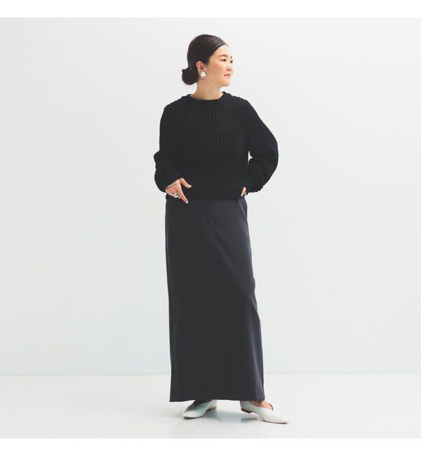 Demi-Luxe BEAMS 「畦編み ニット プルオーバー.M」|ニット・セーター|