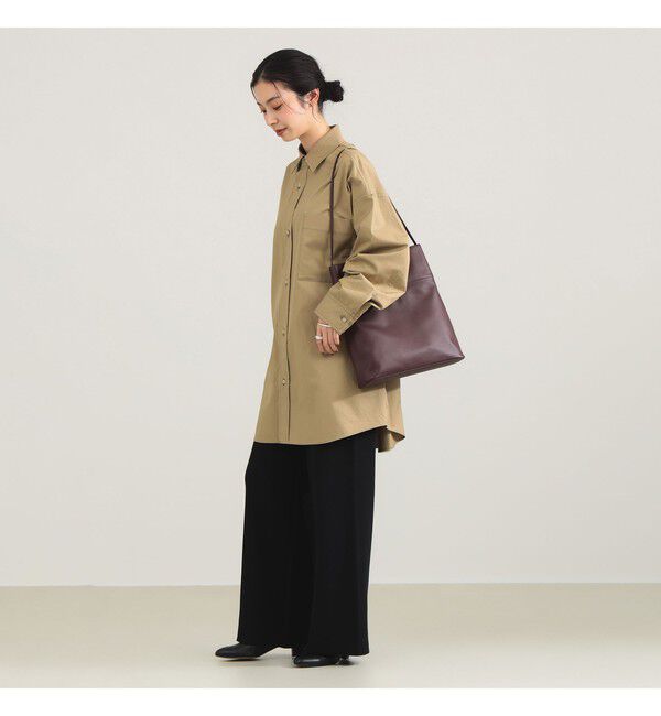 Demi-Luxe BEAMS 「ソフトレザー モダン トートバッグ」|トートバッグ|