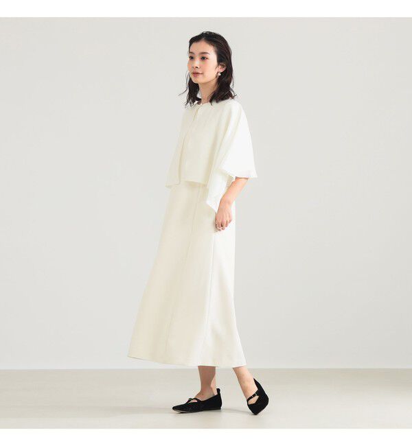 Demi-Luxe BEAMS 「2WAY ケープドレス」|ワンピース|