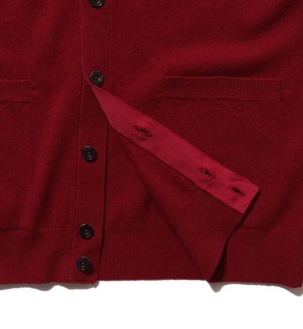 BEAMS PLUS「BEAMS PLUS / Button Knit Vest Solid」|ニット・セーター|