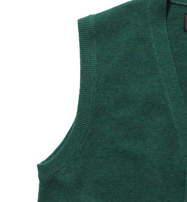 BEAMS PLUS「BEAMS PLUS / Button Knit Vest Solid」|ニット・セーター|