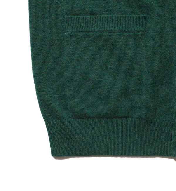 BEAMS PLUS「BEAMS PLUS / Button Knit Vest Solid」|ニット・セーター|