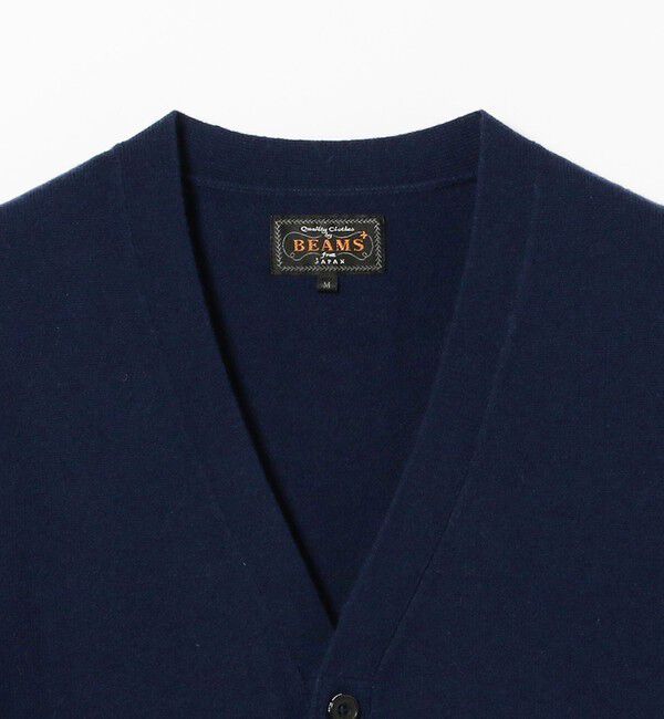 BEAMS PLUS「BEAMS PLUS / Button Knit Vest Solid」|ニット・セーター|