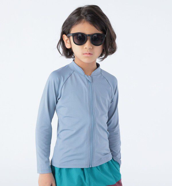 SHIPS KIDS「SHIPS KIDS:90～130cm / 無地 ラッシュガード」|その他|