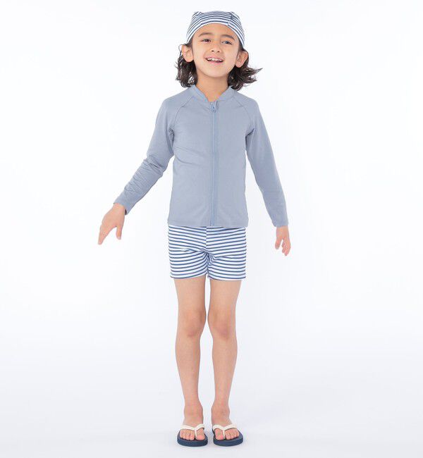 SHIPS KIDS「SHIPS KIDS:90～130cm / 無地 ラッシュガード」|その他|