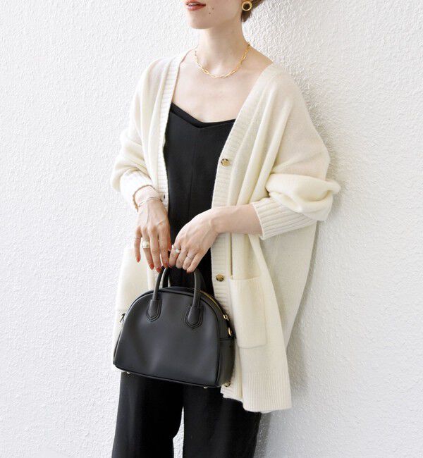 SHIPS any「SHIPS any: AQUA カシミヤ ミックス Vネック ニット カーディガン」|カーディガン|